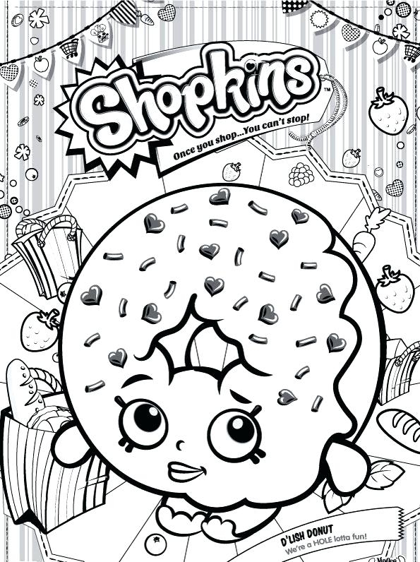 595x796 Shopkins Coloring Pages Snow Crush