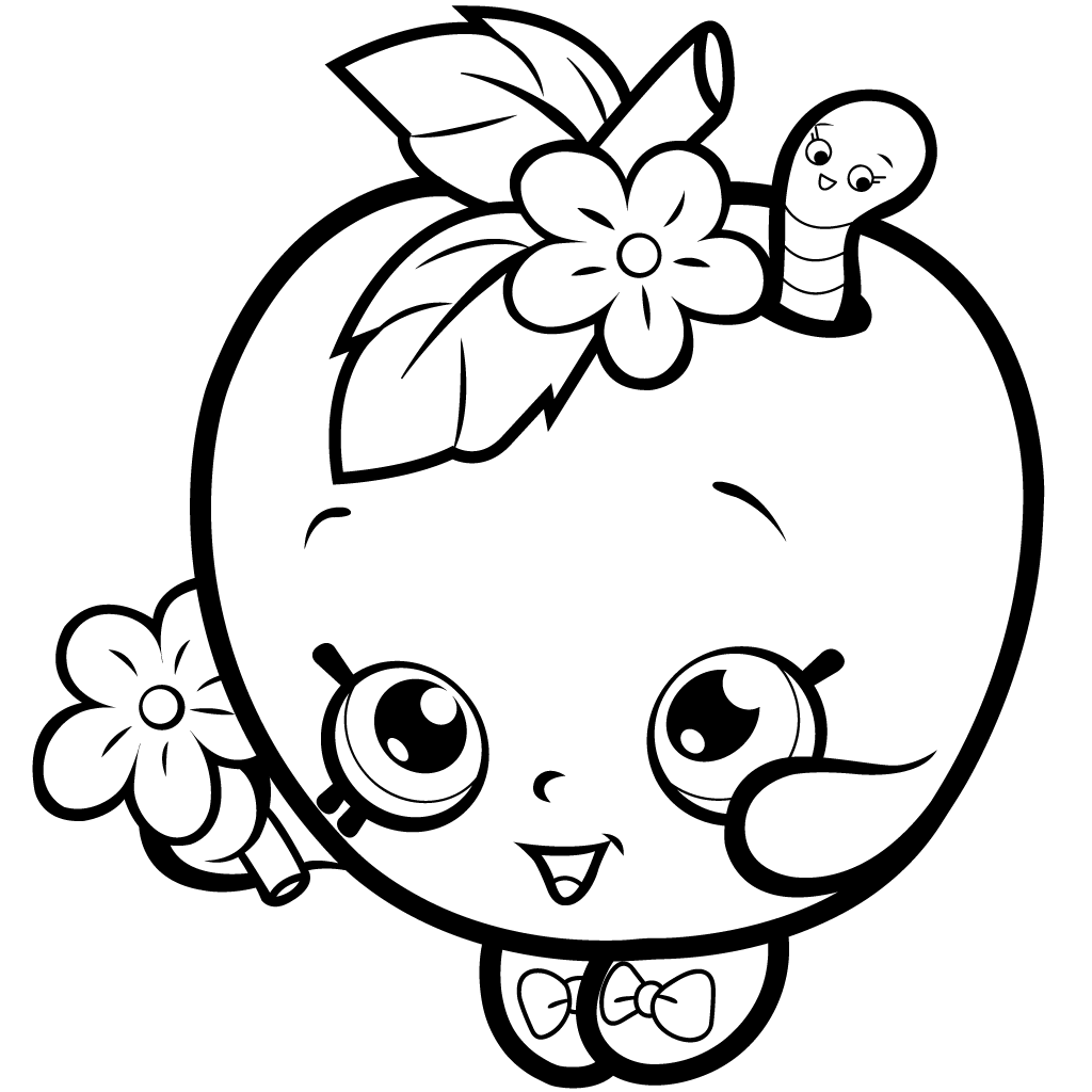 Shopkins Coloring Pages Pdf