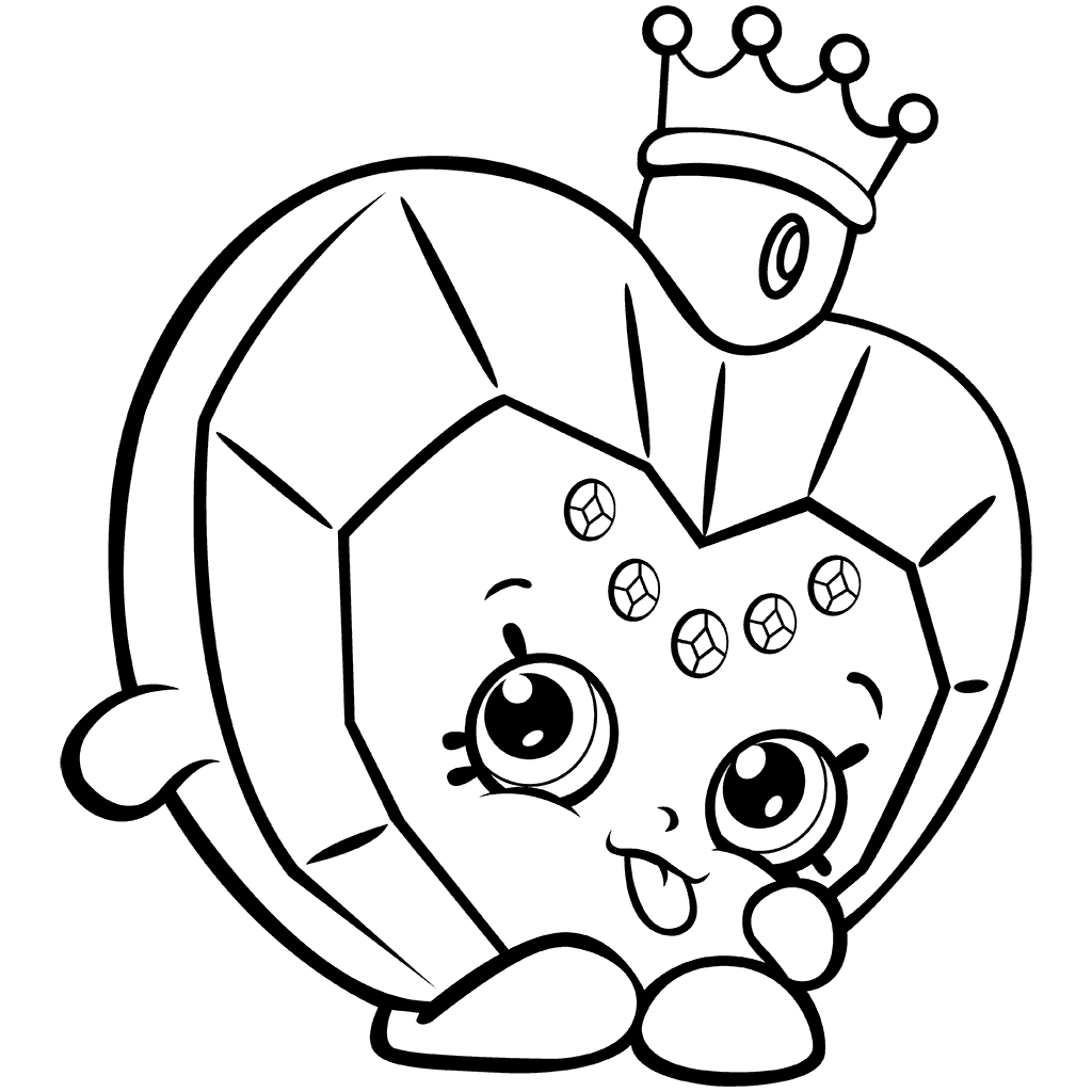 1024x1024 Shopkins Coloring Pages Best For Kidsside To Print