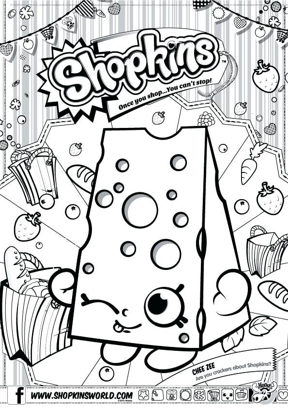 595x842 Shopkins Coloring Pages Pdf For Coloring Pages Season 1 97 Free
