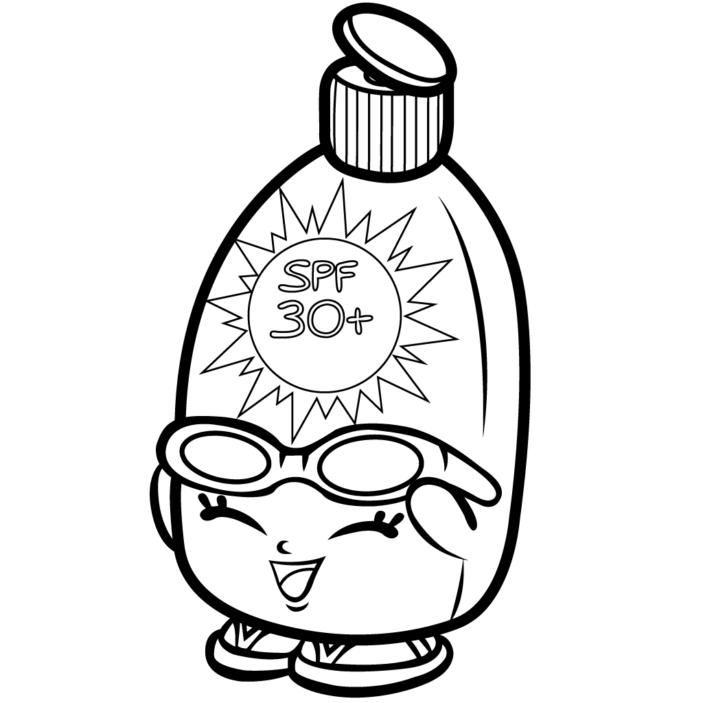 1024x1024 Shopkins Season 1 Coloring Pages