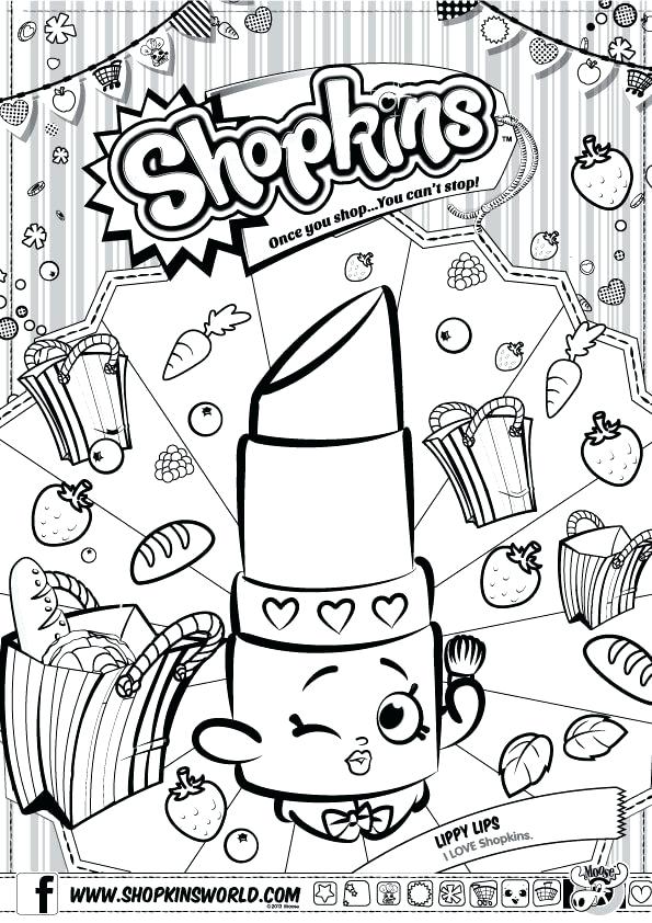 595x842 Coloring Pages For Kids Limited Edition Shopkins Coloring Pages