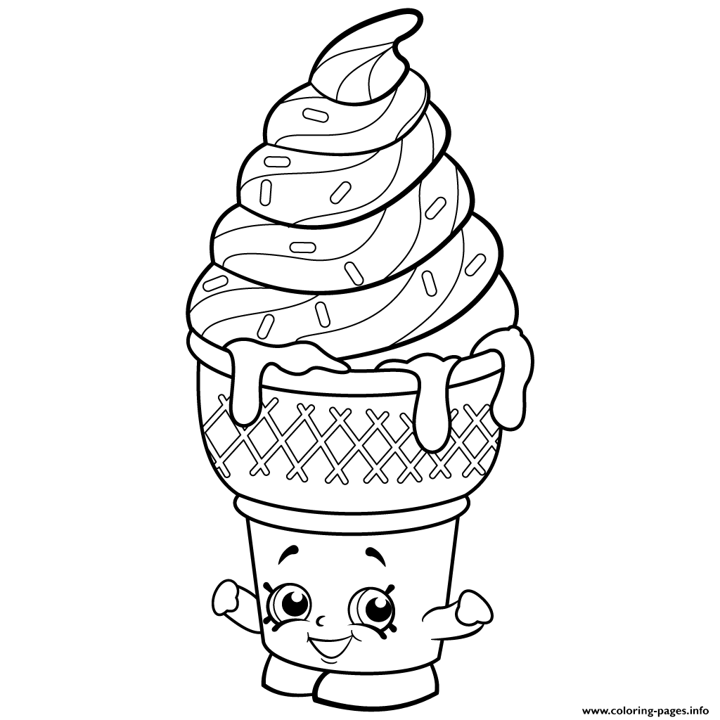 1024x1024 Sweet Ice Cream Dream Shopkins Season 2 Coloring Pages Printable