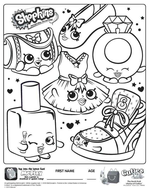 600x776 Shopkins Coloring Sheets Coloring Pages Free Shopkins Coloring