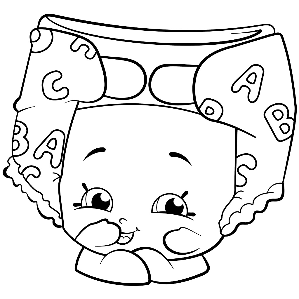 1024x1024 Awesome Shopkins Coloring Pages Snow Crush Collection Printable