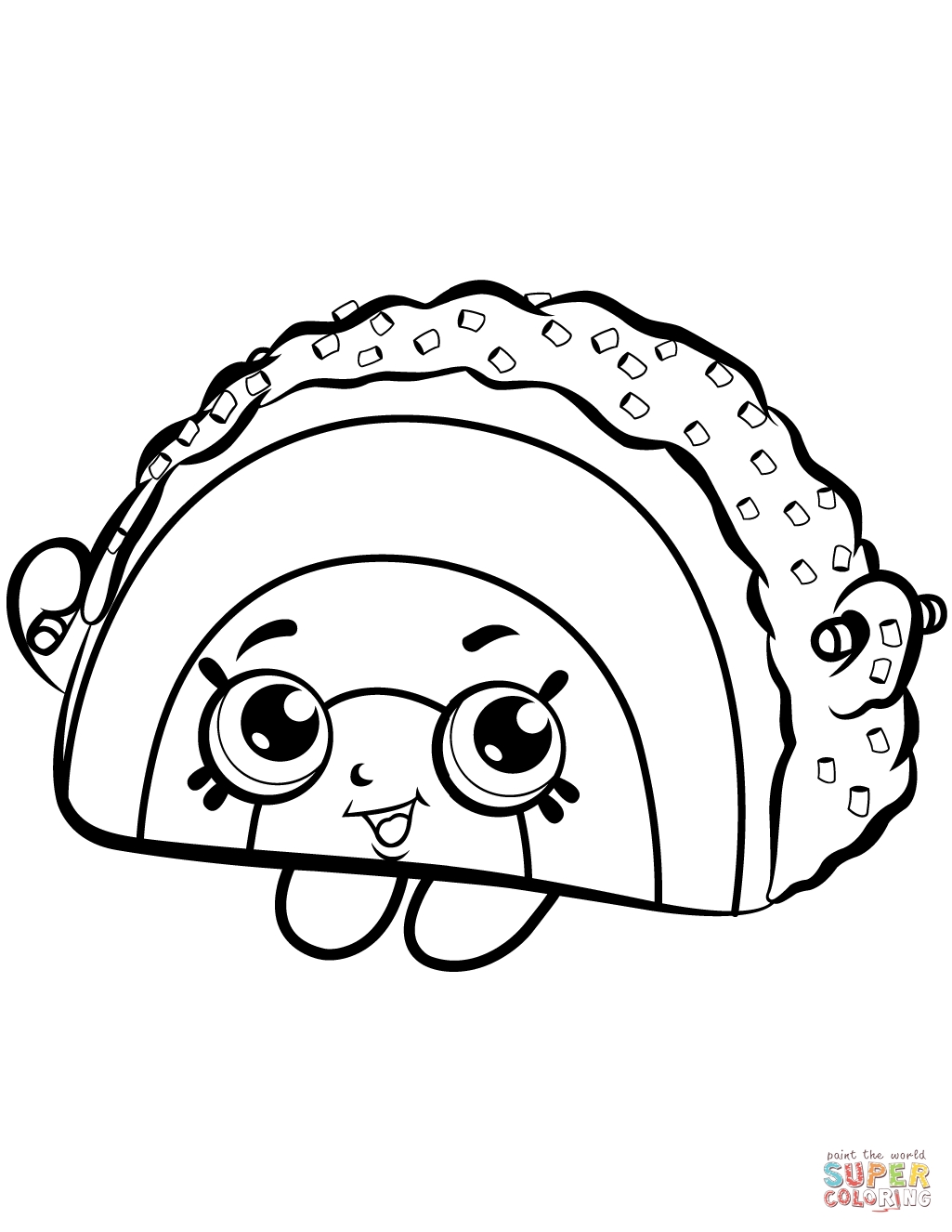 1025x1326 Free Printable Shopkins Snow Crush Coloring Pages Download 8