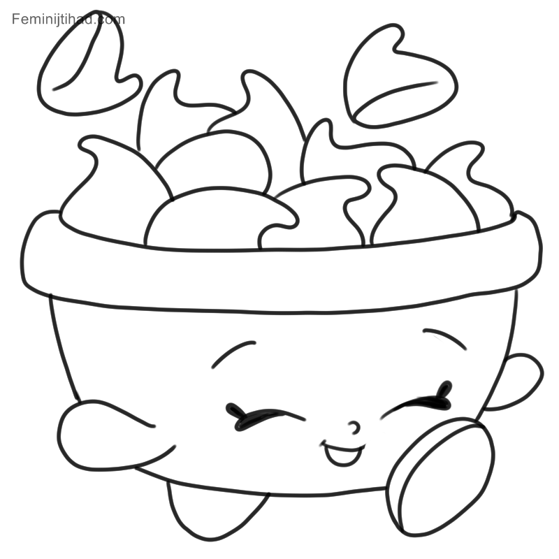 Shopkins Coloring Pages To Print Out