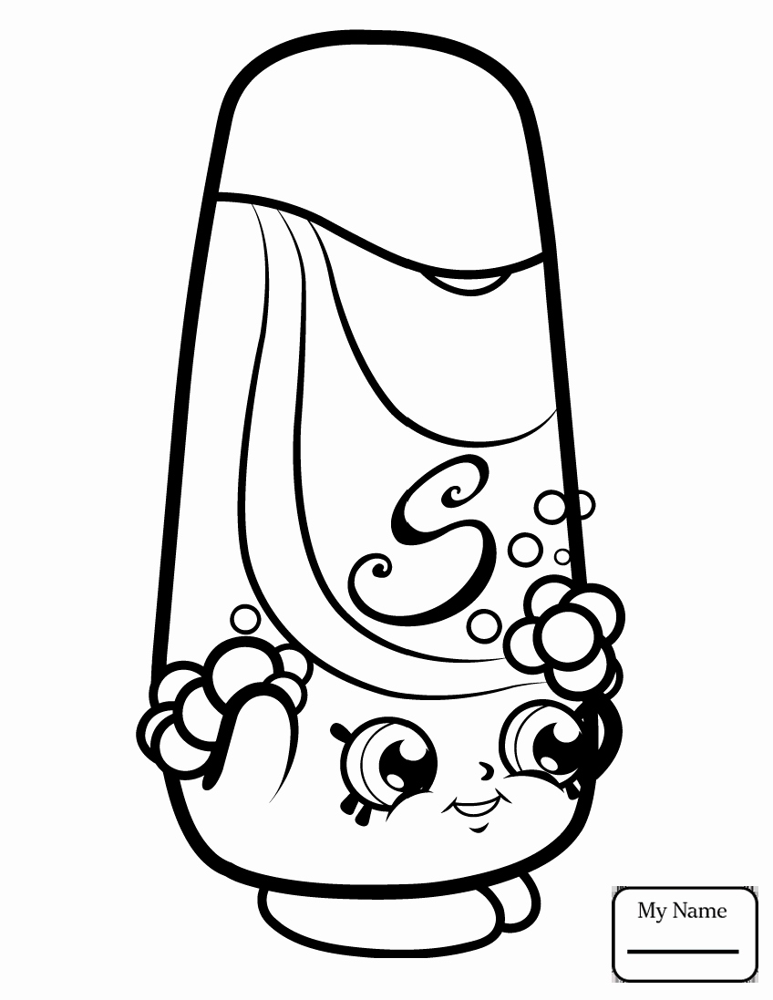 Shopkins Cupcake Queen Coloring Pages