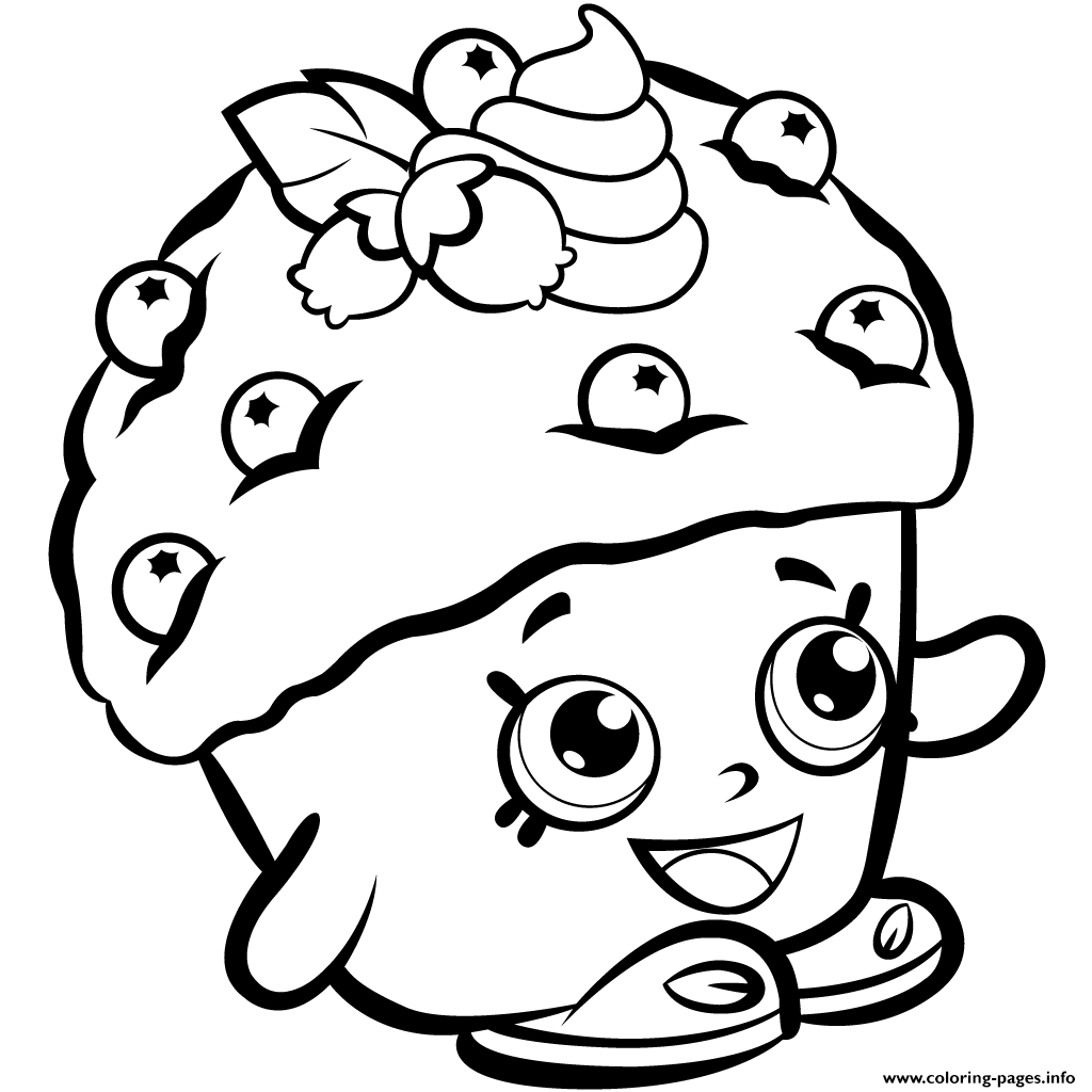 1024x1024 Revisited Shopkins Cupcake Queen Coloring Pages Cake Wishes