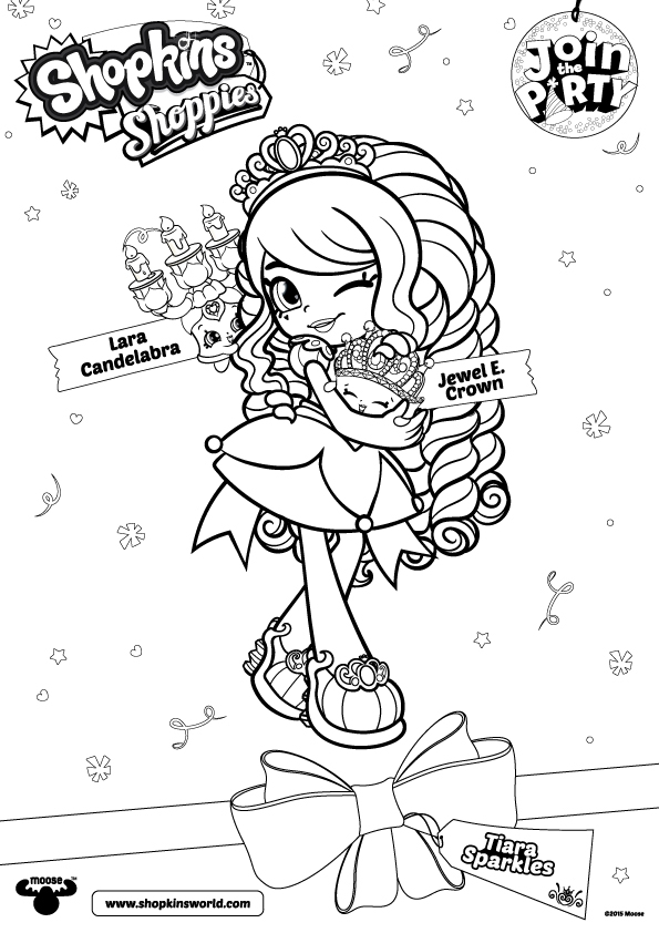 595x842 Shopkins Dolls Coloring Pages