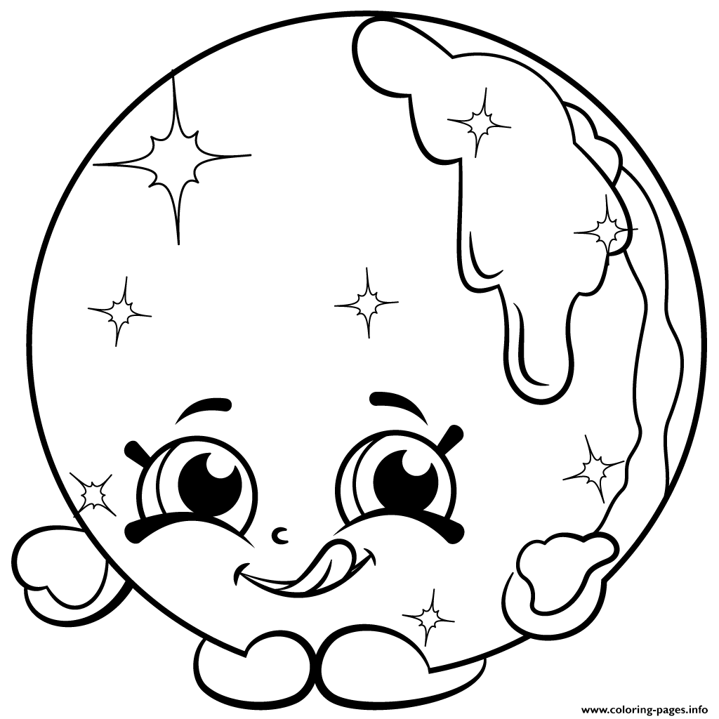 1024x1024 Print Limited Edition Donna Donut Shopkins Season 2 Coloring Pages