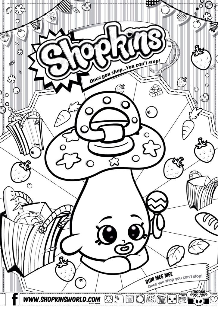 724x1024 Printable Shopkins Coloring Pages Season 4 S Hopkins Petkins