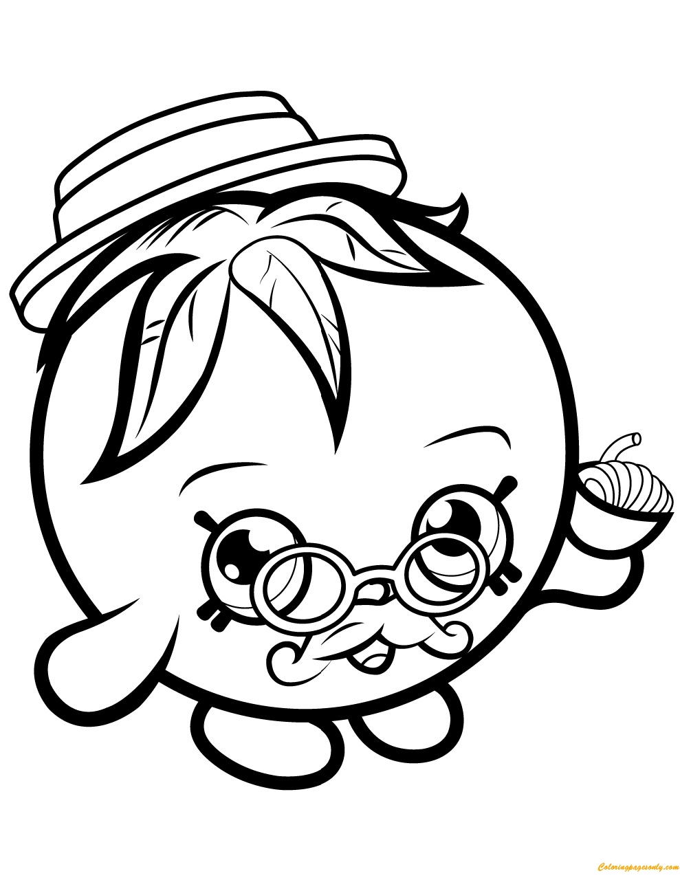 989x1280 Awesome Shopkins Season 1 Coloring Pages Collection Printable