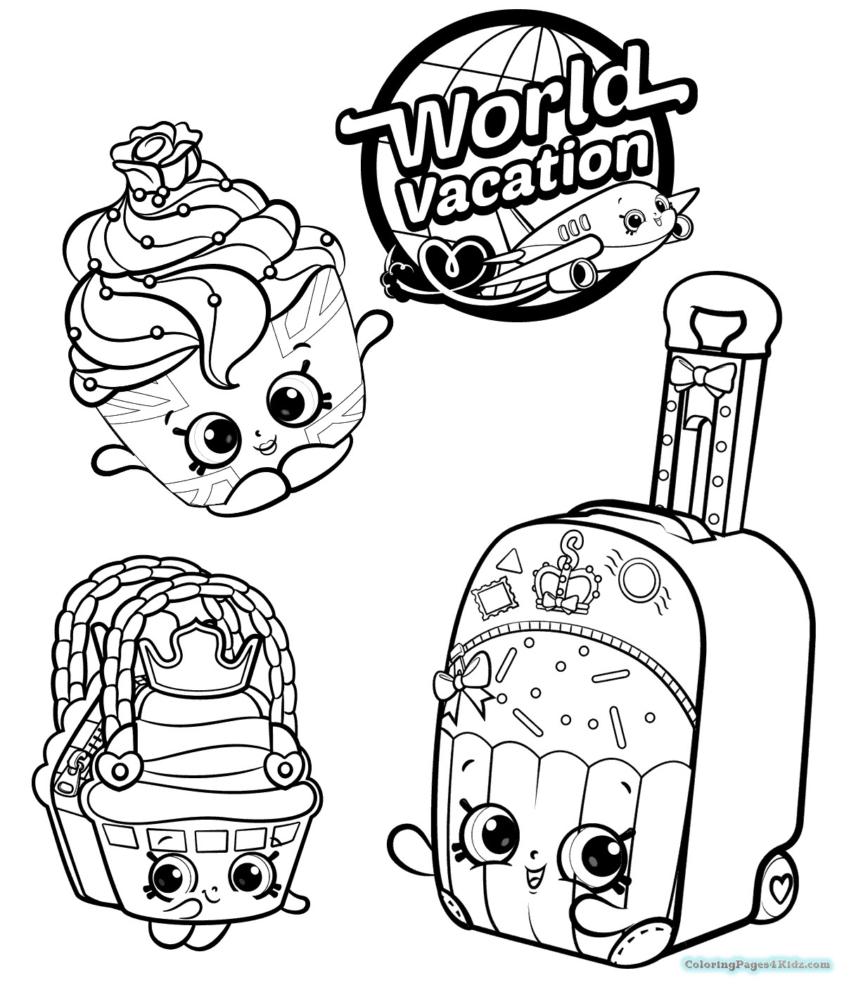 Shopkins Season 3 Coloring Pages