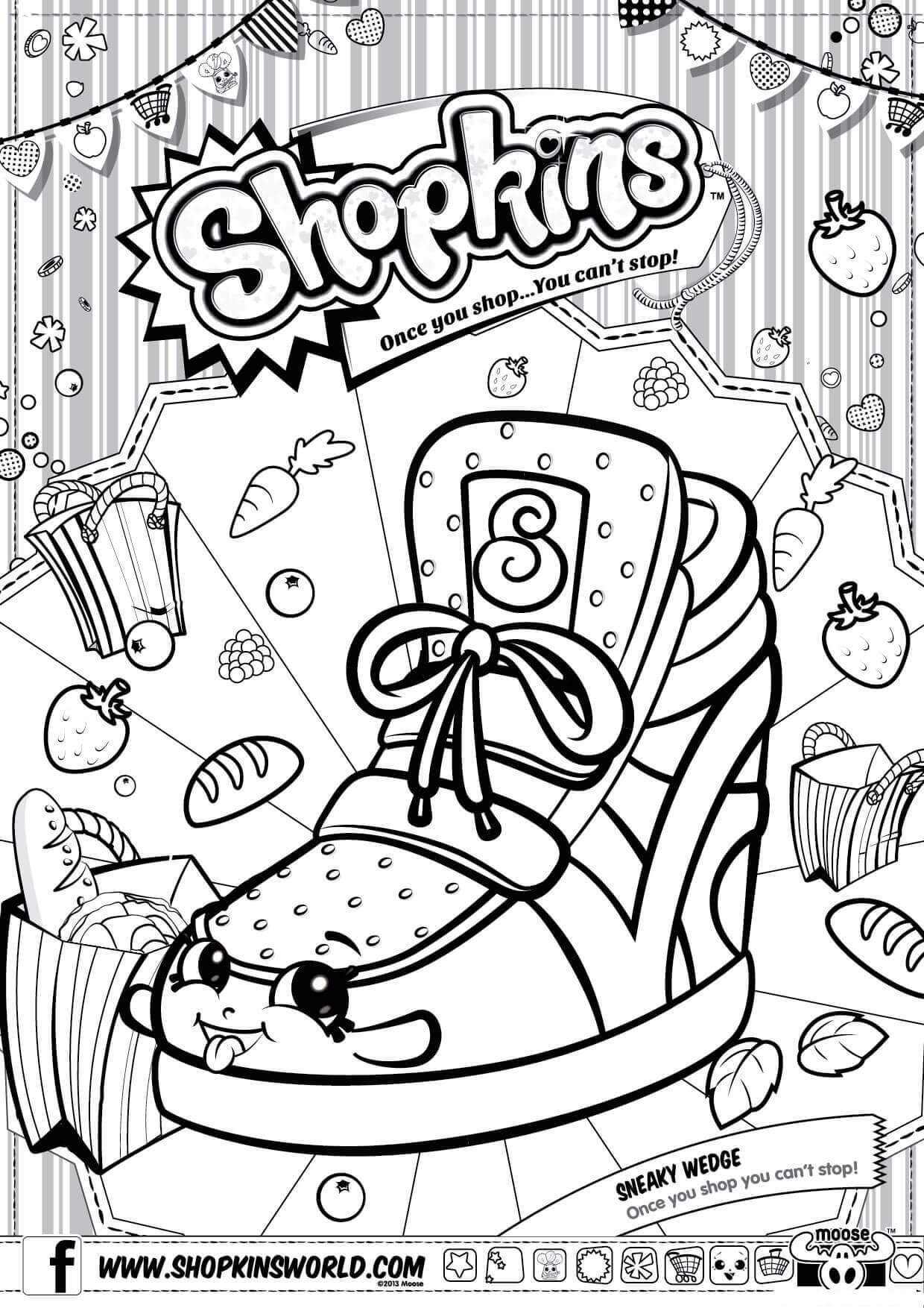 1240x1754 Shopkins Coloring Pages 8 Download