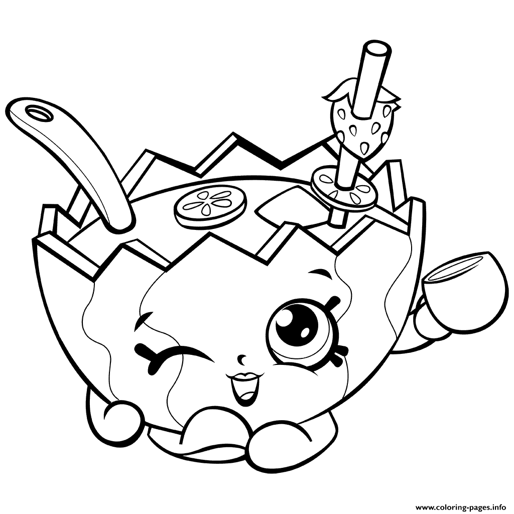 1024x1024 Season 7 Mallory Watermelon Punch Shopkins Season 2017 Colouring
