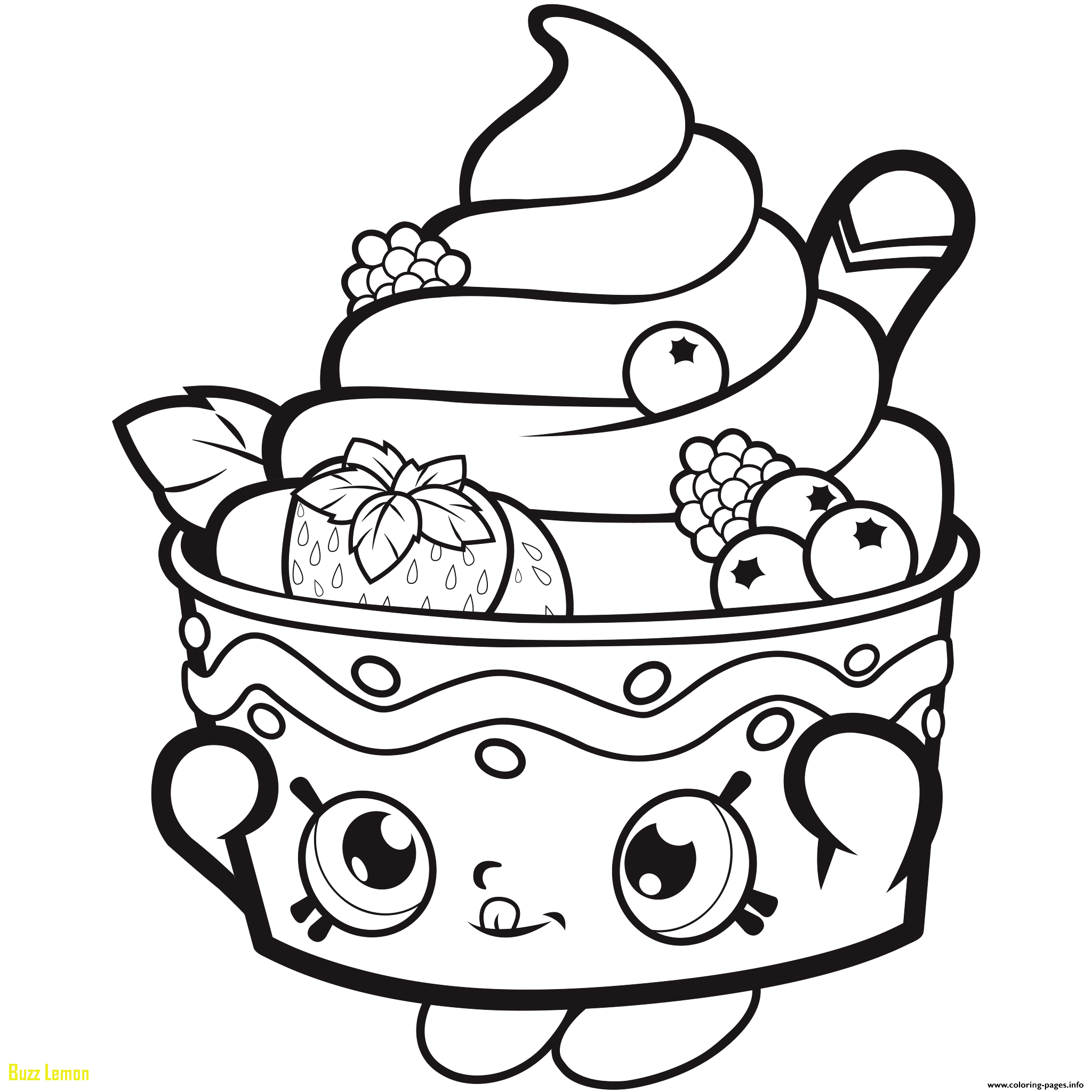 2048x2048 Fresh Coloring Page Shopkins Buzz Coloring