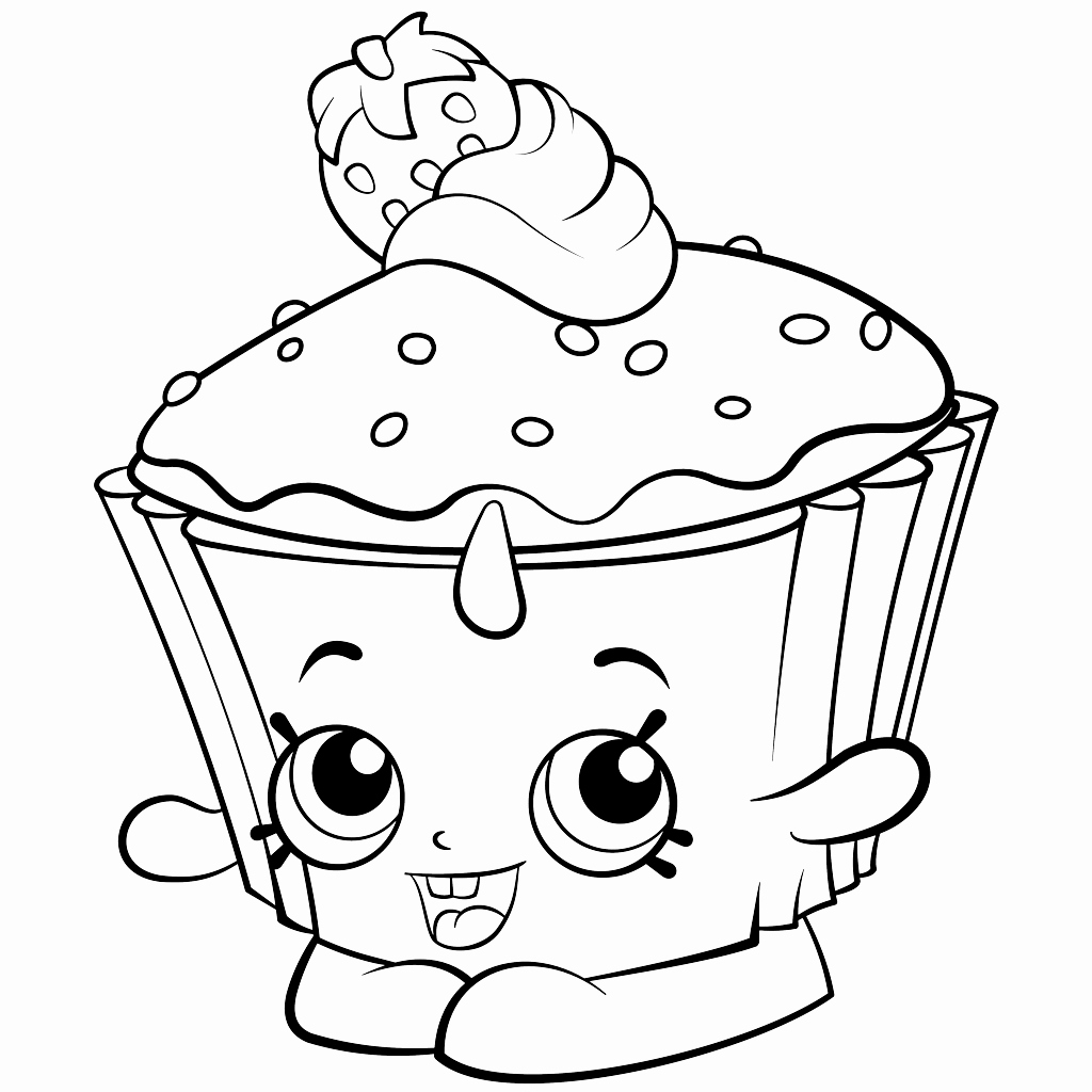 1024x1024 Shopkins Coloring Pages Beautiful New Superhero Cupcakes Aol Image
