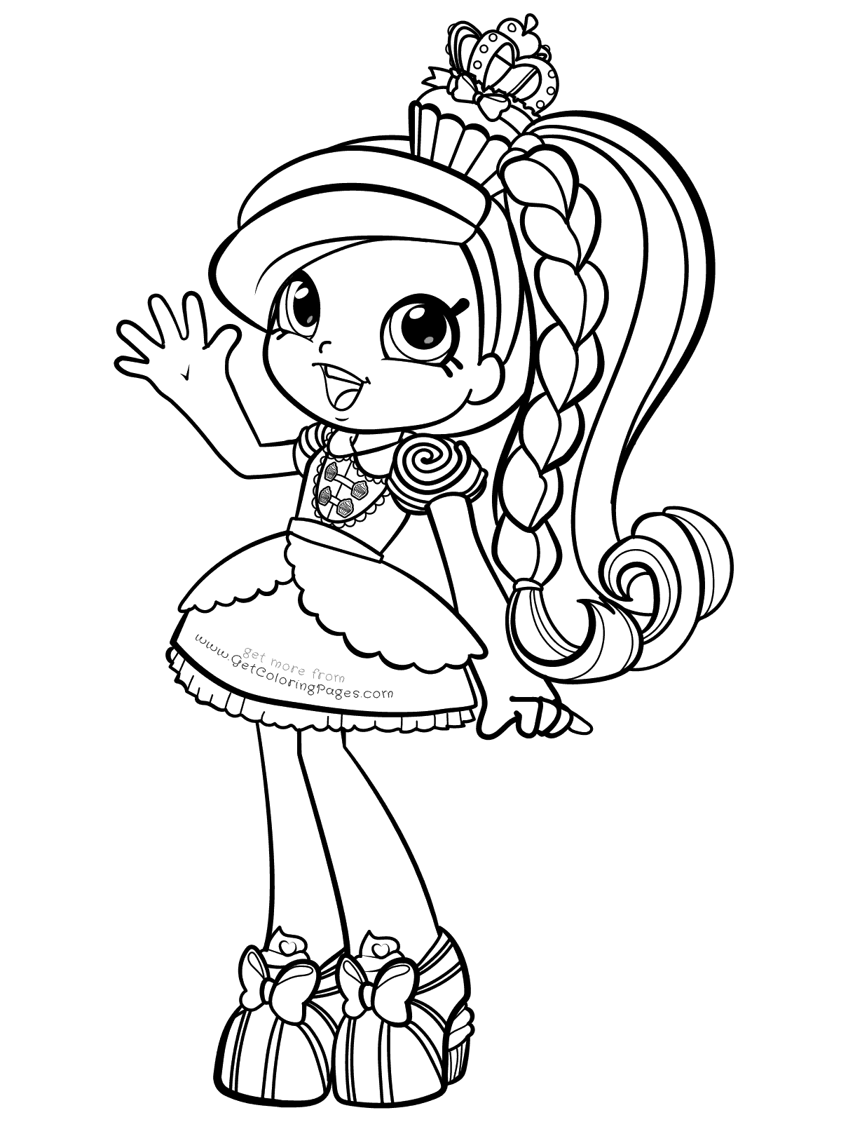 1200x1600 Shopkins Shoppies Coloring Pages