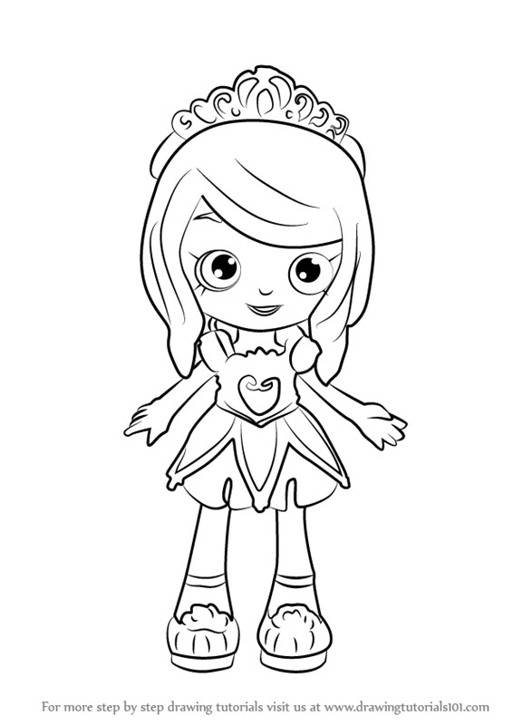Shoppies Coloring Pages