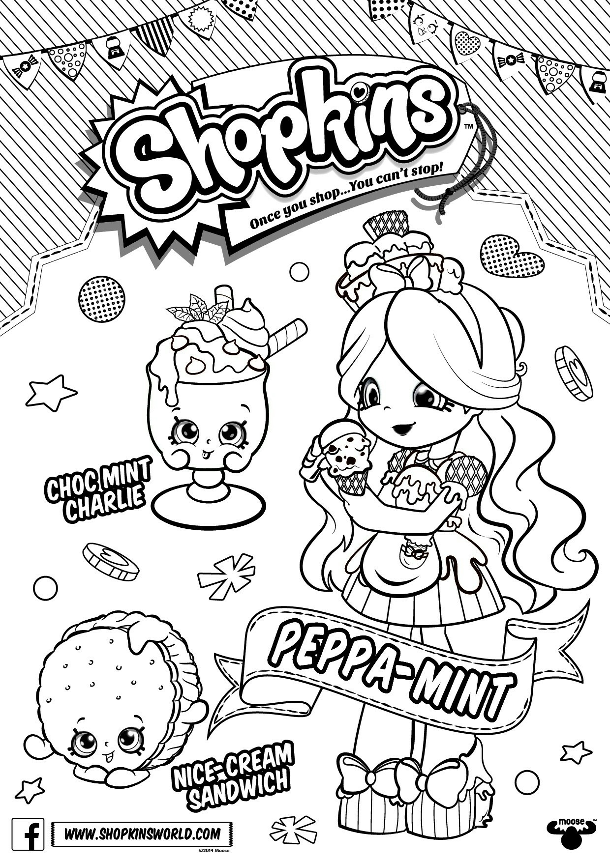 1240x1754 Shopkins Shoppies Coloring Page Audrey Loves Gallery