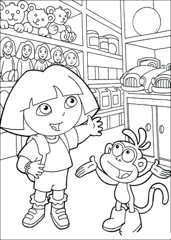 343x480 Store Coloring Page Click To See Printable Version Of Toy Store