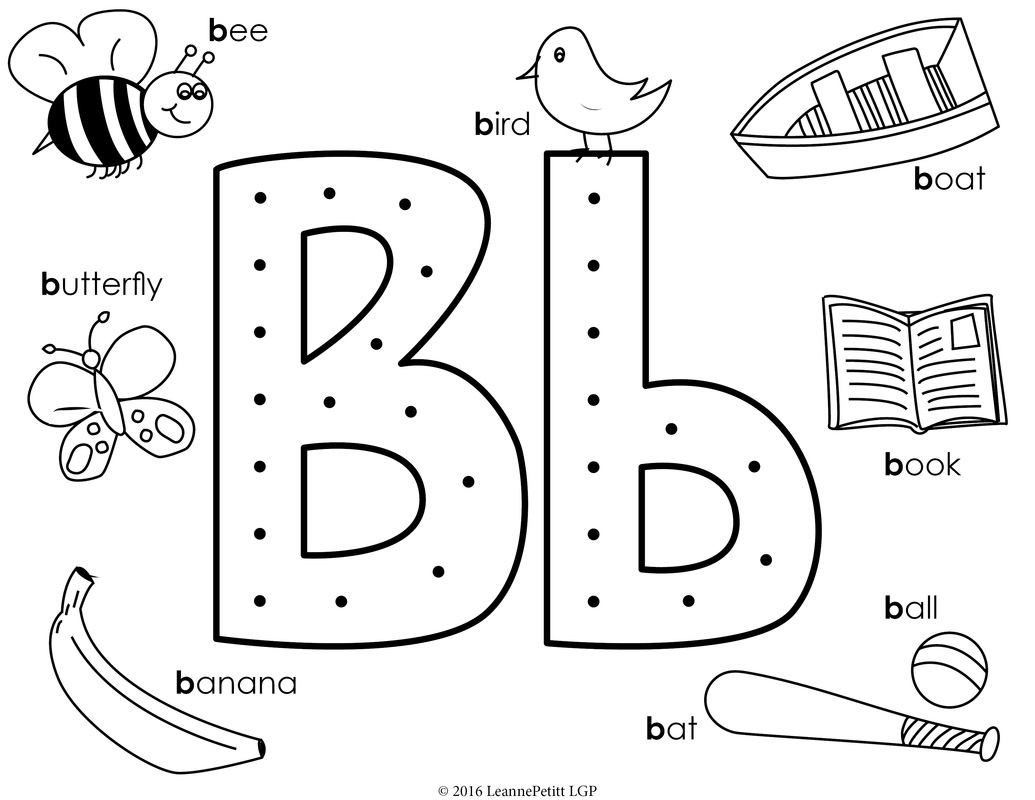 1035x800 Letter B Coloring Page Tryonshorts Free At Pages Bloodbrothers Me