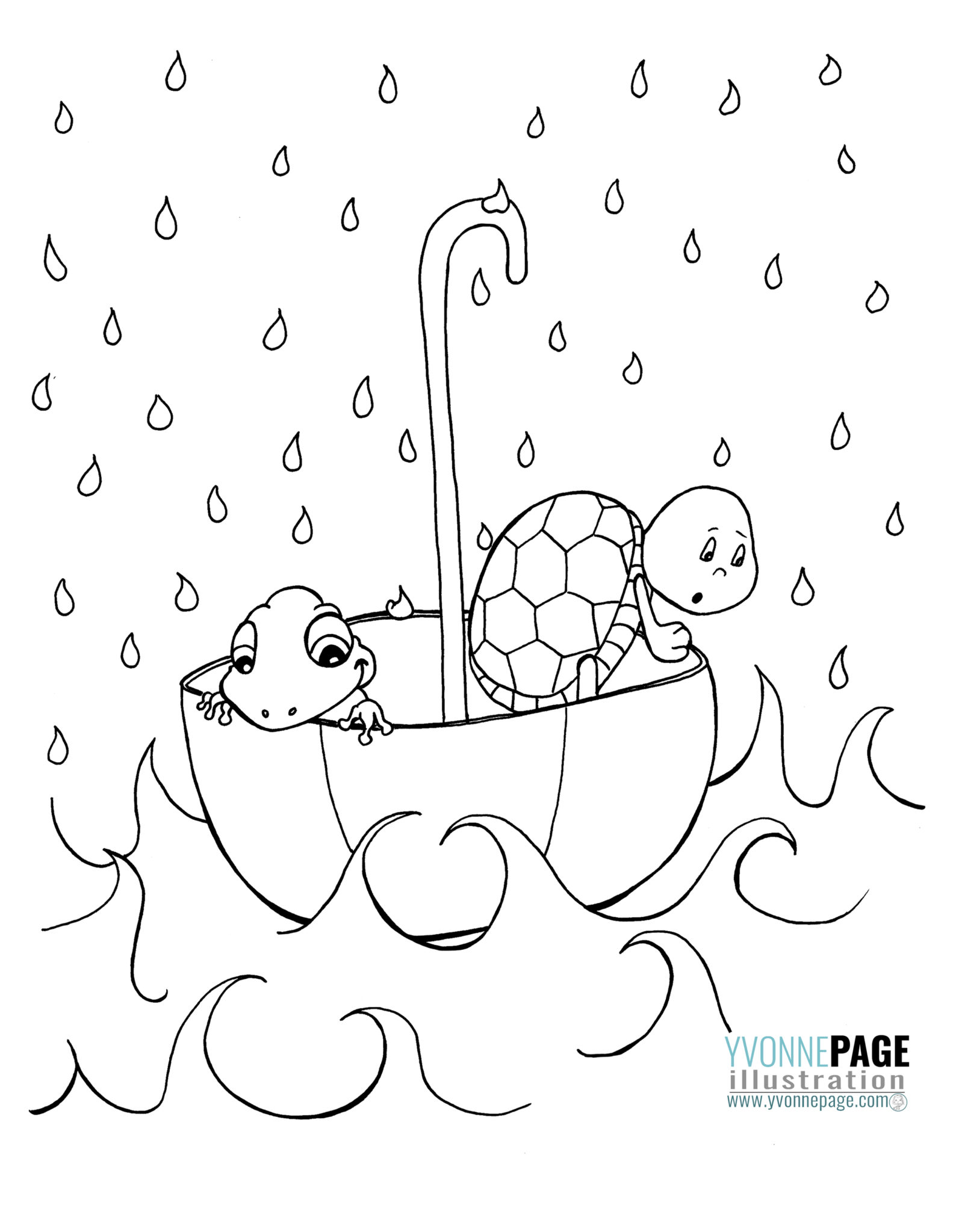 1583x2048 Daring April Showers Coloring Pages 1555