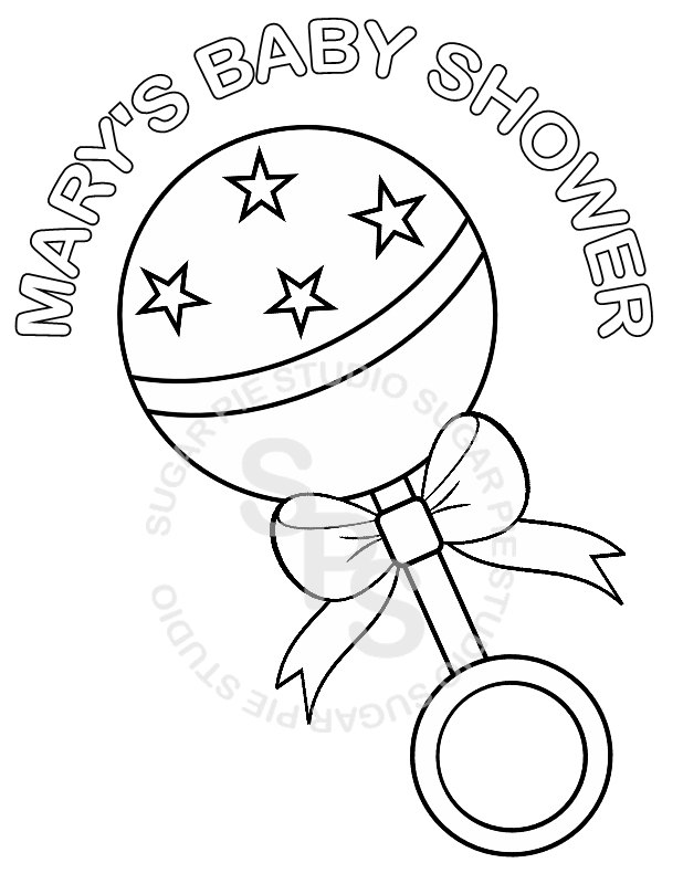 618x800 Baby Shower Coloring Pages Shower Coloring Pages Download