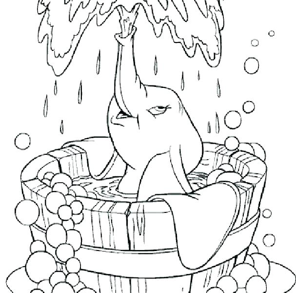 607x600 Baby Shower Coloring Pages