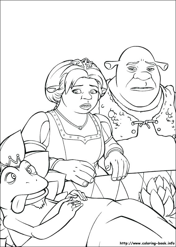 567x794 Shrek 2 Coloring Pages 2 Coloring Pages The Third Coloring Picture