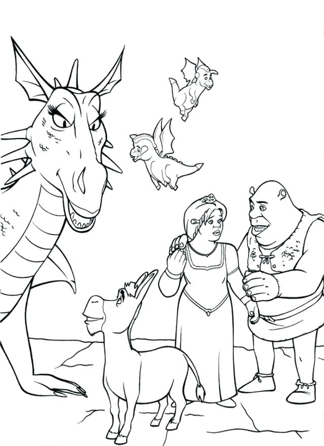 640x881 Shrek 2 Coloring Pages New 2 Coloring Pages Best Of Pictures Cute