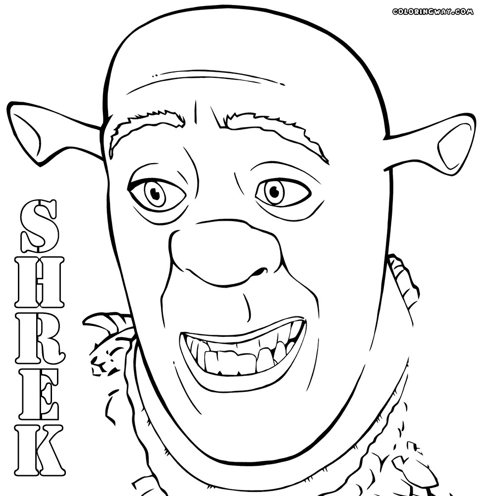 971x1000 Shrek Coloring Pages Coloring Pages Shrek 2 Coloring Pages Free