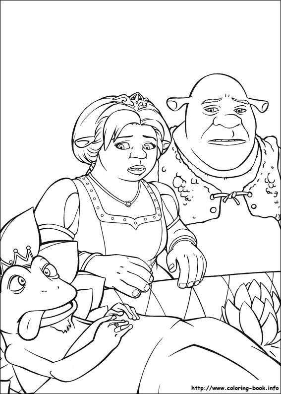 567x794 Top 10 Free Printable Shrek Coloring Pages Online Shrek And Free