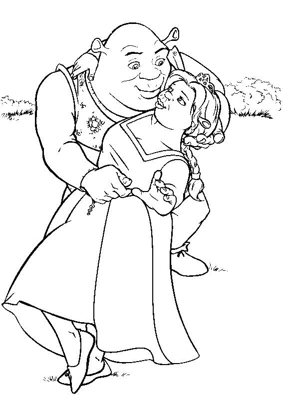 567x794 Cartoons Shrek Clip Art
