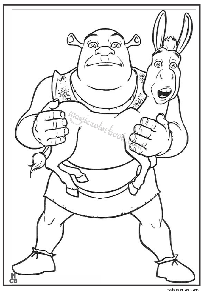 685x975 Shrek Coloring Pages 38