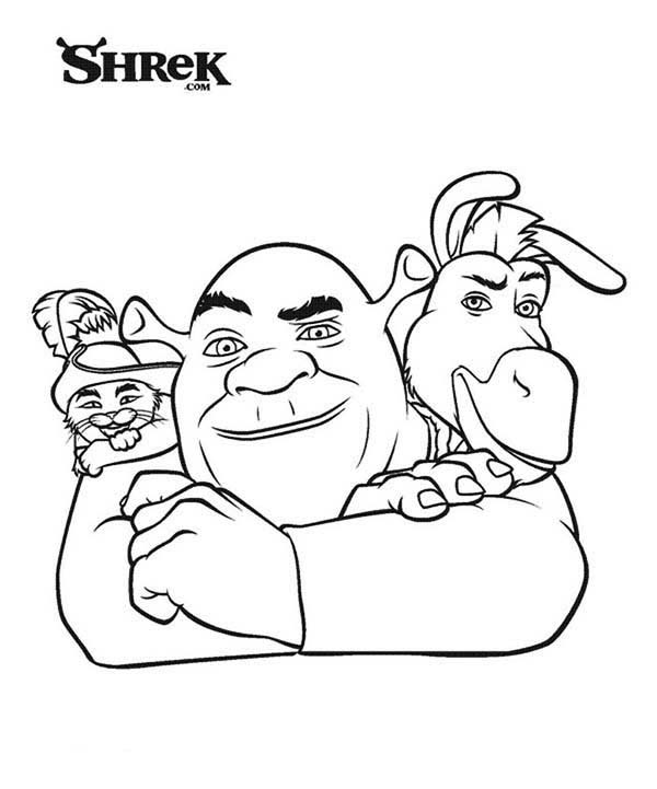 600x721 Donkey Coloring Pages For Christmas