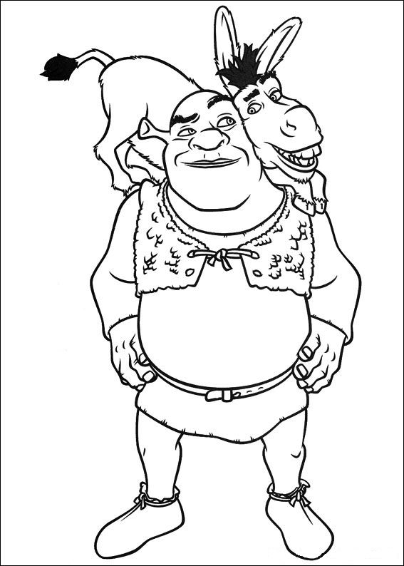567x794 Shrek Coloring Pages (5)