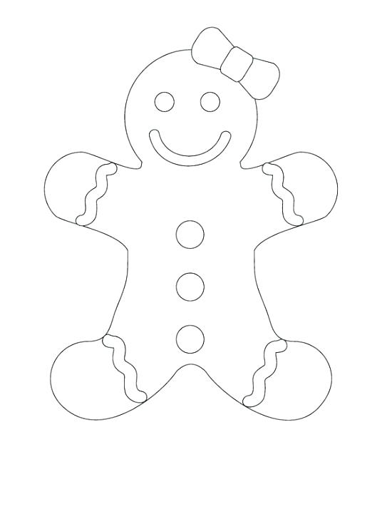 550x714 Gingerbread Man Colouring Gingerbread Girl Coloring Page Just