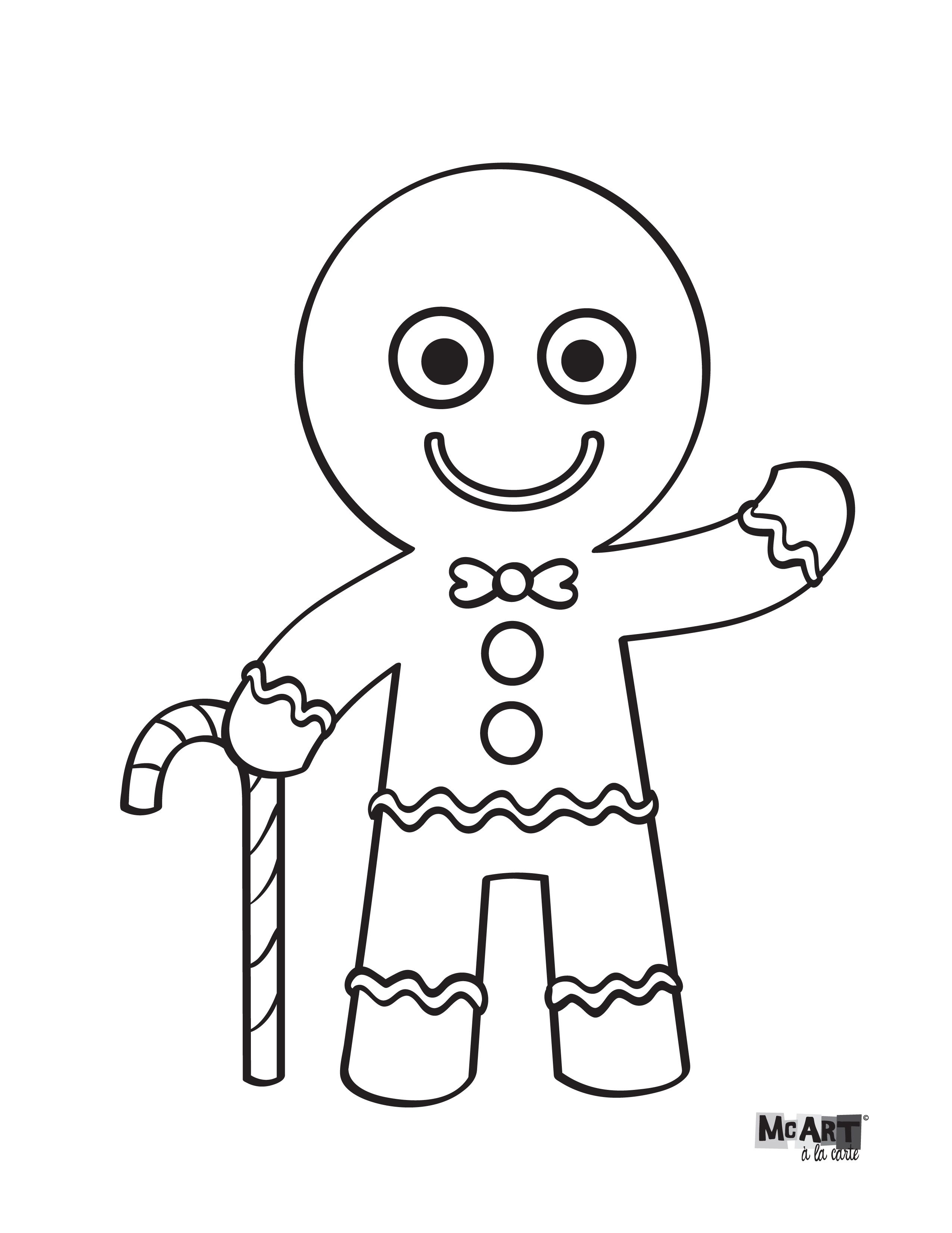 2550x3300 Gingerbread Man Coloring Page Coloring Pages