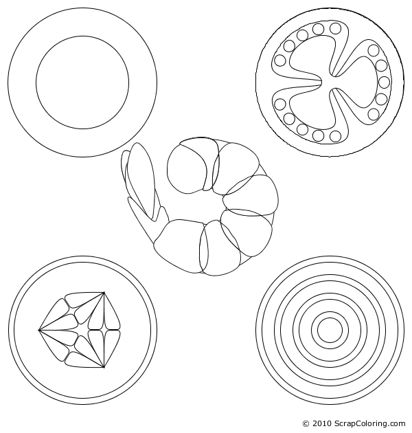 600x630 Shrimp Salad Coloring Page