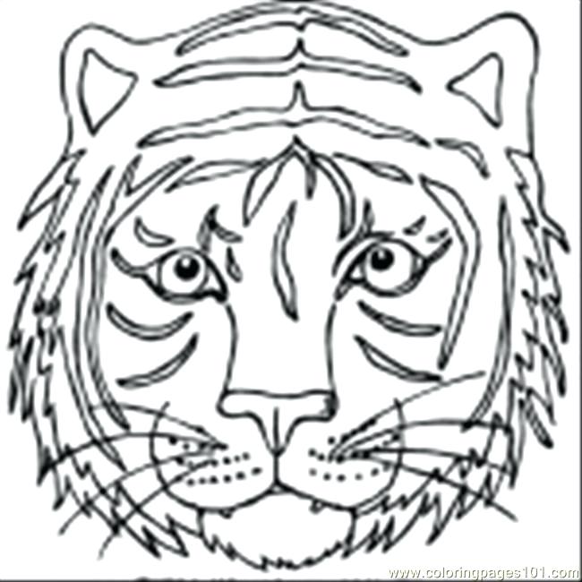 650x650 Siberian Tiger Coloring Page 9 Er Face Coloring Page Coloring Page