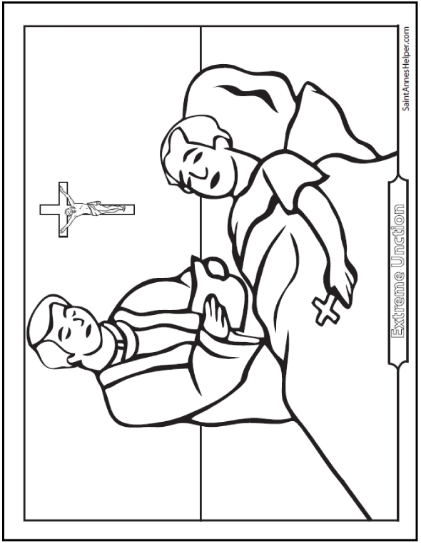 Sick Coloring Pages