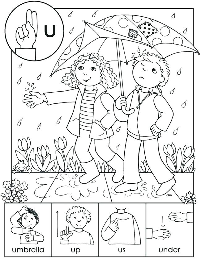 650x839 Sign Language Coloring Pages Printable Sign Language Alphabet