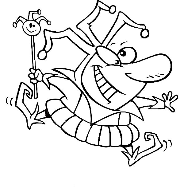 600x612 Happy Silly Face On April Fools Day Coloring Page Color Luna
