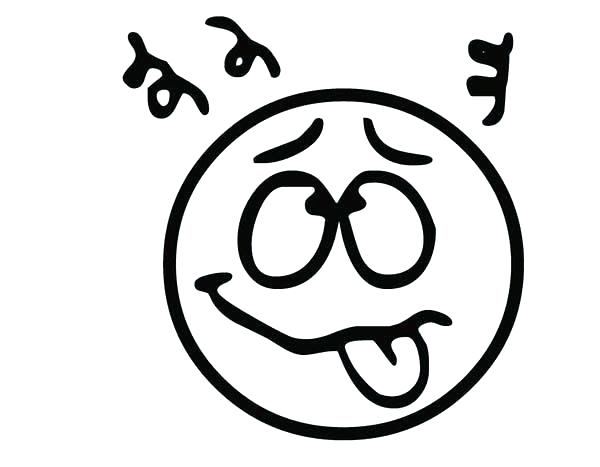600x467 Silly Coloring Pages Silly Coloring Pages Tongue Out Silly Face