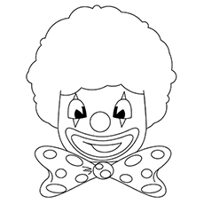 230x230 Top 10 Free Printable Funny Clown Coloring Pages Online
