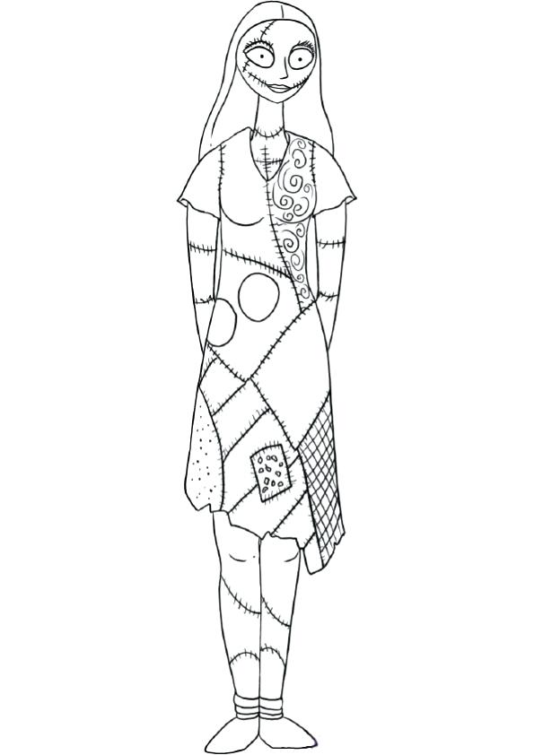 595x842 Sally And Lightning Coloring Pages Sally And Lightning Coloring