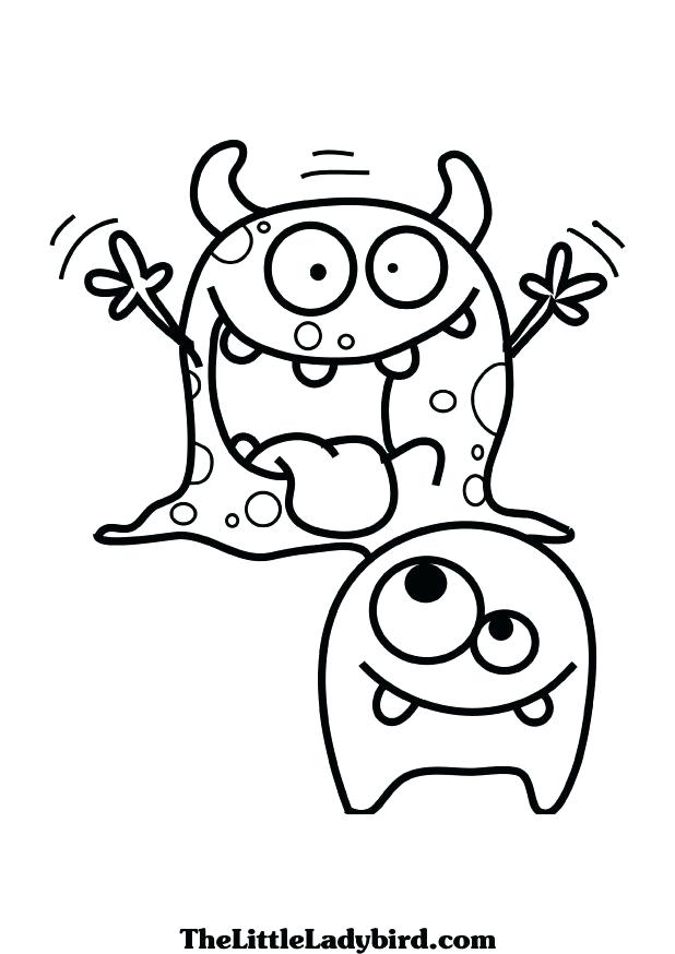 618x874 Silly Coloring Pages Monster Coloring Pages Silly Download
