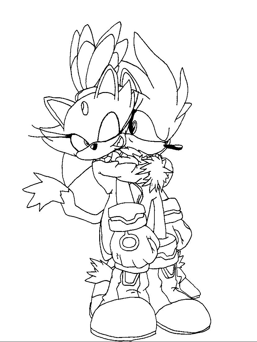 829x1100 Blaze The Cat Coloring Pages